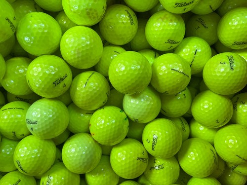 Yellow titleist pro - yellow,