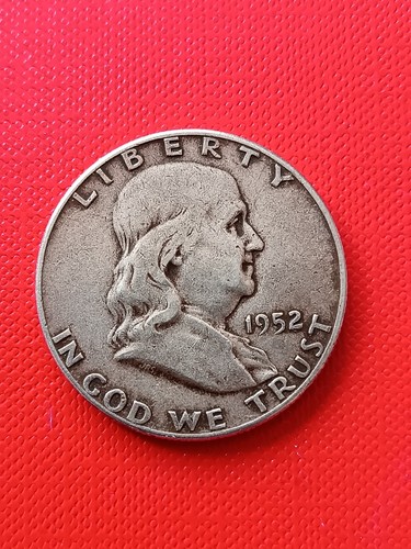 1952 benjamin franklin silver - franklin,