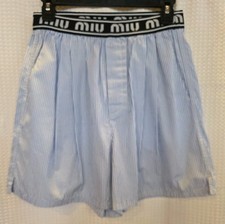 Miu Miu Celeste Blue White