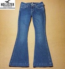 Hollister Womens Blue Low Rise