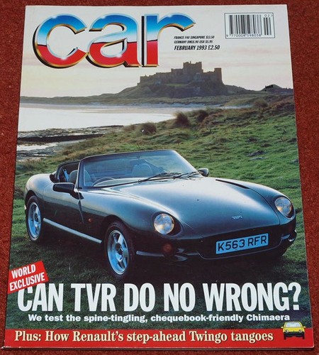 Car magazine choice - choice, of