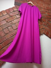 Cos Oversized Pleated Fuchsia