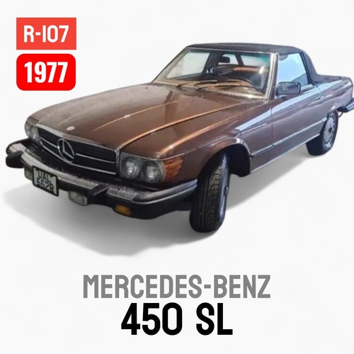 1977 mercedes 450sl brown - 450sl,