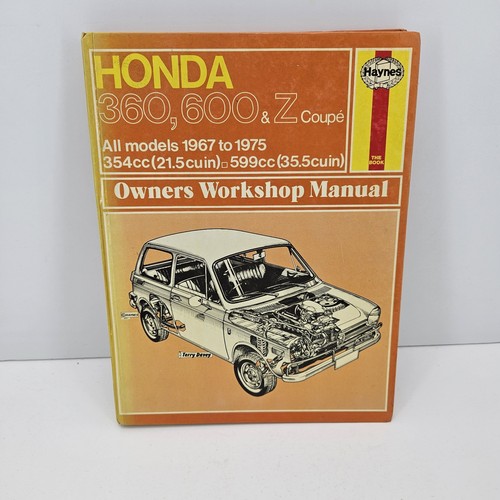 Haynes repair manual honda - haynes,