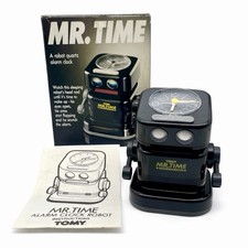 TOMY MR. TIME Robot Alarm