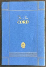 CORD Car Range USA Sales