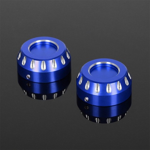 Blue carving front fork top - blue,