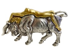 Western Buckle Antique Gold
