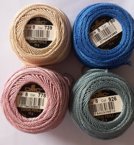 Pack dmc perle - perle, cotton