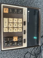 Texas Instruments TI-5200 Vintage Desk Top Calculator W power Adapter