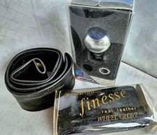 Vintage Richbrook Licensed FORD Gear Knob & Baronet Leather Wheel Glove + Other.