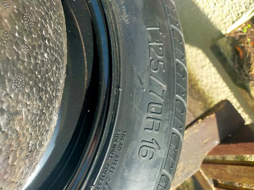 16inch spare tyre and jack - 16inch, set