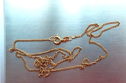 9ct gold broken chain - , scrap