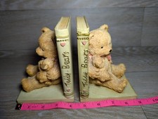 Vintage Teddy Bear Bookends