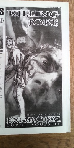Killing joke exorcism 1994 - 1994, uk