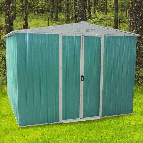 Metal garden shed 8x6 - metal,