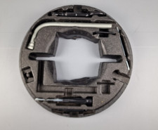 2017 AUDI A4 SPARE TIRE FOAM WITH TOOLS EMERGENCY KIT 8W0012109E 8K0805815