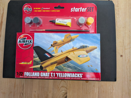 Airfix folland gnat 1 - airfix,