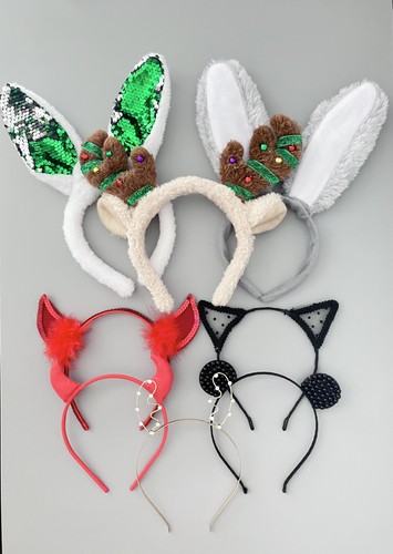 Bundle novelty headbands - of,