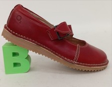 Oxygen Women's Flats Size 7 Red Leather US 9 EU 40 Footwear Shoes