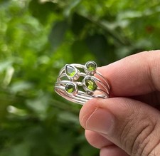 925 Sterling Silver Peridot