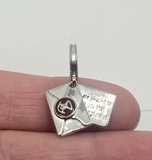 Harry Potter Hogwarts Letter Charm s925 925 Sterling Silver 