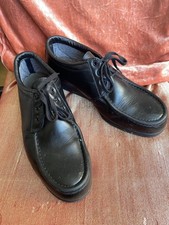 Red Wing Oxford Shoes Black Leather Size 10 UK Mens Vintage Perfect Condition