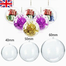5-15PCS Clear Ball Baubles