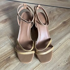 Block Heel Sandals Size 4 / 37