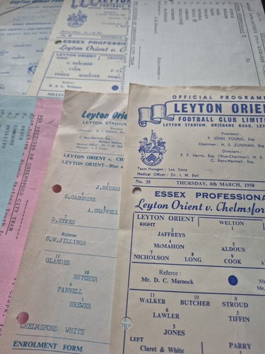 Programmes non league in - programmes,