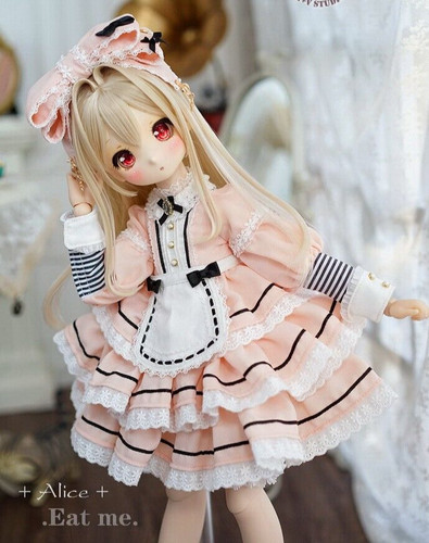 Mini dollfie pink - pink, lolita