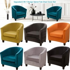 Tub Chair Covers 2 Piece