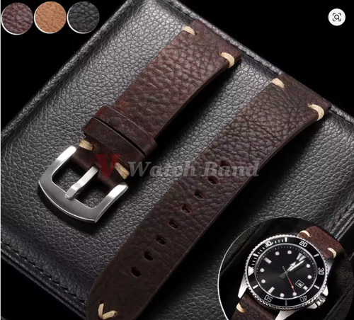 Genuine leather watch strap - genuine,