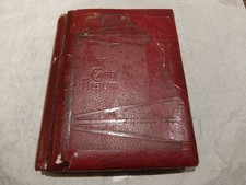Vintage Postcard Album - Shabby but with lots of unused pages still intact
