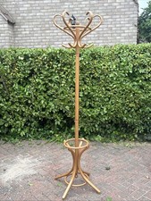 Vintage bentwood coat stand - coat,