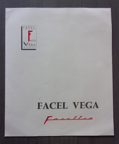 Facel vega facellia - facel, orig