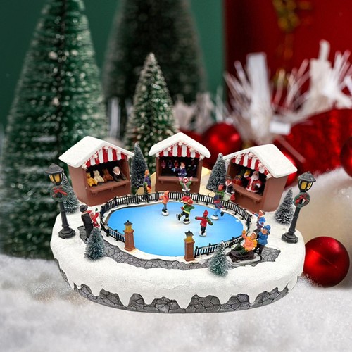Skating christmas village - skating,