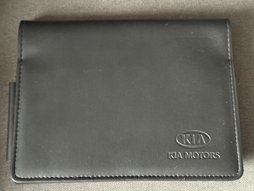 Kia owners manual booklet - kia,