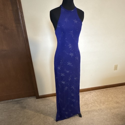 Jump blue halter glitter - blue,