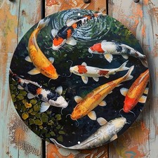 COLOURFUL JAPANESE KOI CARP