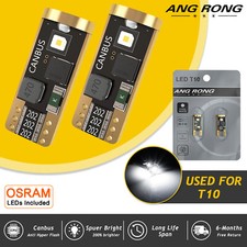 White 501 T10 168 W5W 3 SMD