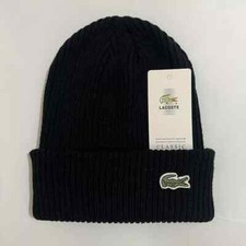 Lacoste Brushed Wool Beanie