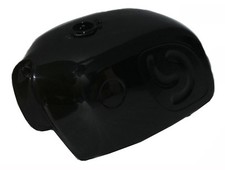 Black painted steel gas - black, petrol