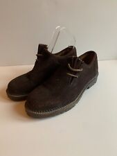 Alpenweiss brown suede shoes