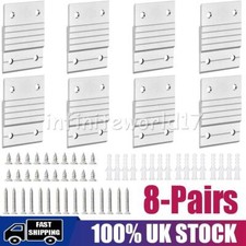 8 Pairs Z Clips French Cleat