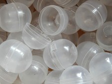 100 empty vending capsules! Fill them yourself! Party Bag/Fund Raising 32mm