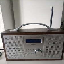 Wooden Retro DAB / FM Digital