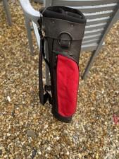 Mitsushiba Junior Golf Bag Red and Black