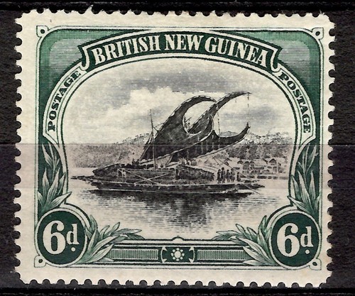 Papua 1901 blk - papua, sg