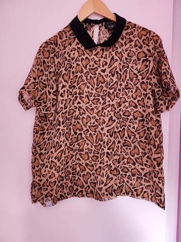 Drop dead heart leopard print - drop,